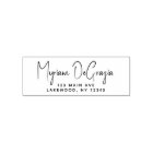 Élégant Script moderne minimaliste tendance