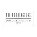 Élégante Classique Moderne Riche Adresse de retour