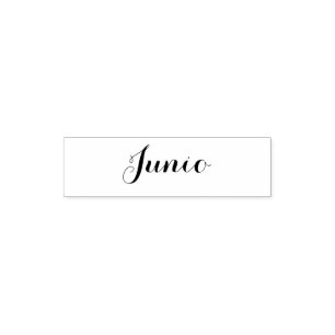 Tampon Auto-encreur Espéranto : Mois : Junio (juin)