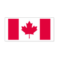 Fière feuille d'érable canadienne drapeau Canada l