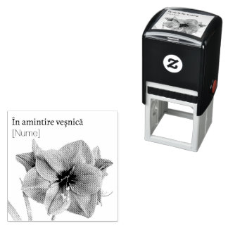 Tampon Auto-encreur Fleurs pour toujours