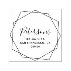 Géométrique Moderne Calligraphie Nom de famille