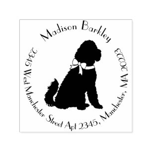 Tampon Auto-encreur Goldendoodle Chien Chien Puppy Labradoodle