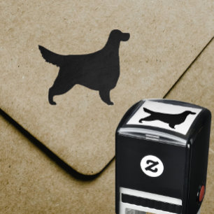 Tampon Auto-encreur Gordon Setter Chien race Silhouette