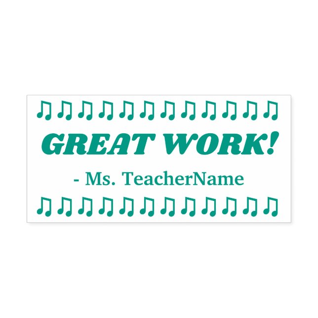 Tampon Auto-encreur "GRAND TRAVAIL !" Timbre en caoutchouc de marquage (Design)