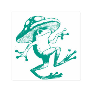 Tampon Auto-encreur Grenouille Champignon
