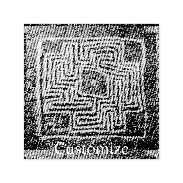 Tampon Auto-encreur Hemet Maze Pierre Thunder_Cove (Design)