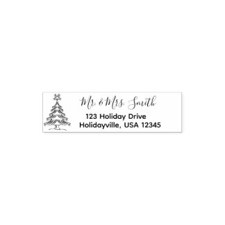 Tampon Auto-encreur Holiday Self-Inking Stamp