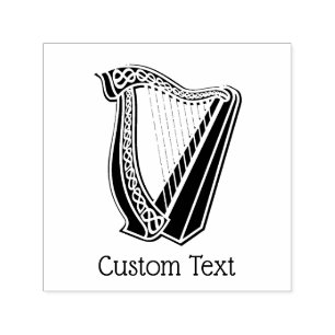 Tampon Auto-encreur Icône Harpe