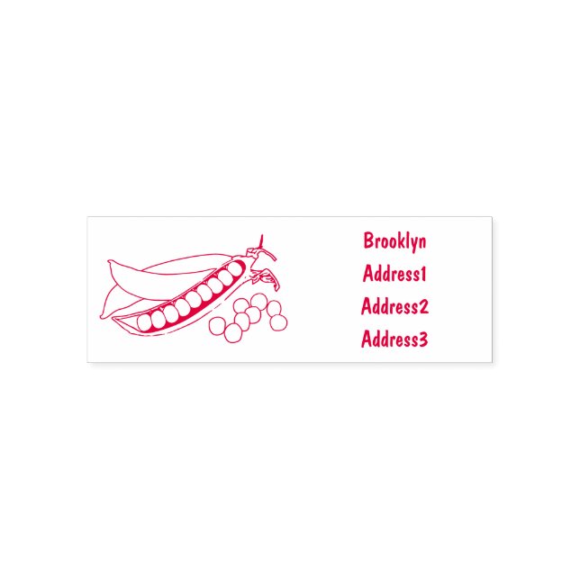 Tampon Auto-encreur Illustration de dessin de pois (Design)