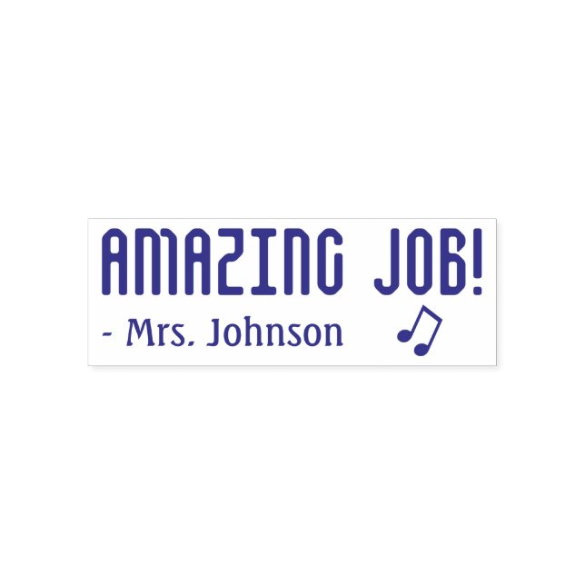 Tampon Auto-encreur "JOB EXTRAORDINAIRE !" Timbre en caoutchouc de l'é (Design)