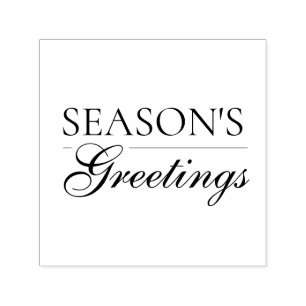 Tampon Auto-encreur Joyeuse nouvelle année Joyeux Noël Période des fêt