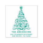 Joyeux Noël Lettres Nom et adresse de retour