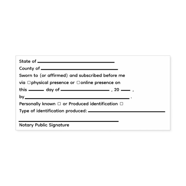 Tampon Auto-encreur Jurat notaire standard (Design)