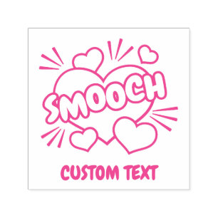 Tampon Auto-encreur Kissing Comic Sound Effect