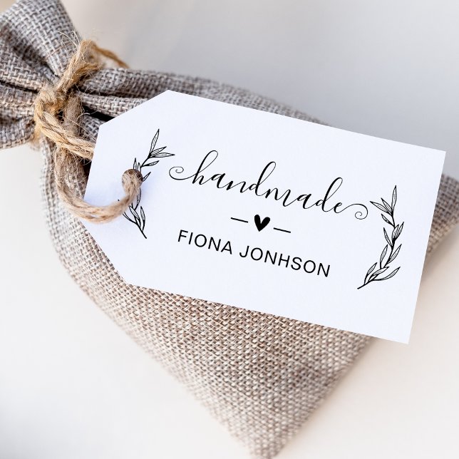 Tampon Auto-encreur Laurel Feuilles Créez votre propre main (Laurel Leaves Create Your Own Handmade Self-inking Stamp)