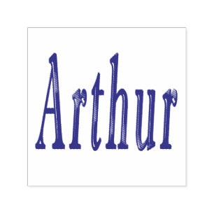 Tampon Auto-encreur Logo Arthur Name,
