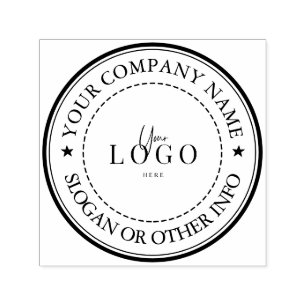 Tampon Auto-encreur Logo d'entreprise personnalisé