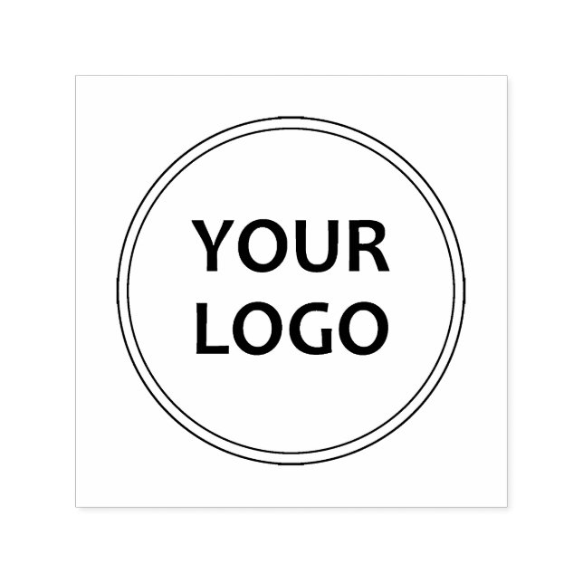 Tampon Auto-encreur logo d'entreprise personnalisé (Design)