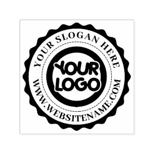 Tampon Auto-encreur Logo d'entreprise personnalisé Grand Timbre en cao