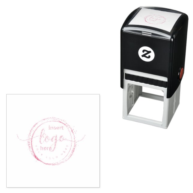 Tampon Auto-encreur Logo Entreprise Ou Entreprise Personnalisable Uniq (En situation)