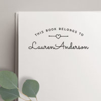 Lovely Heart livre artisanal appartient à la plaqu