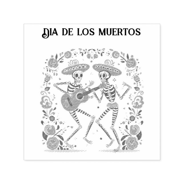 Tampon Auto-encreur Mariachi Spirits, coutume (Design)