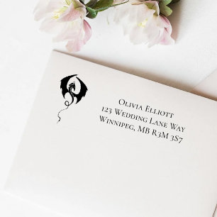 Tampon Auto-encreur Mariage Black Dragon
