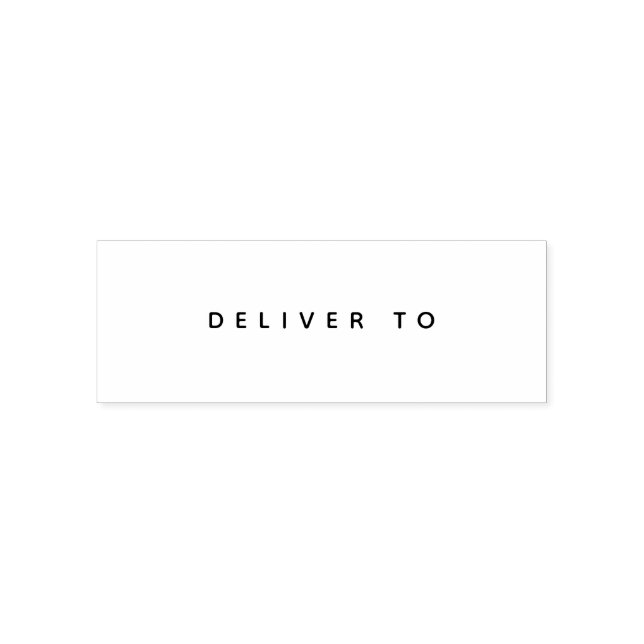 Tampon Auto-encreur Mariage moderne chic livrer à (Design)