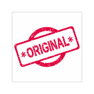 Tampon Auto-encreur Marque originale en forme de cercle rond du logo