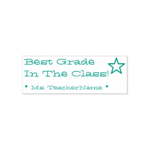 Tampon Auto-encreur "Meilleure Qualité En Classe !" Marquage du tampon