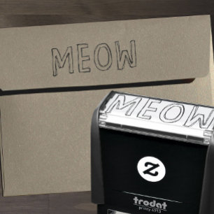 TAMPON AUTO-ENCREUR MEOW