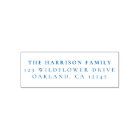 Minimal Simple Clean Elegant Adresse de retour