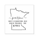 Minnesota Adresse de retour Timbre auto-allumage