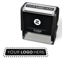 Modern Company Logo - Custom Sellf-Inking Stamp