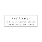 Modern Fun Décontracté écriture manuscrite Adresse