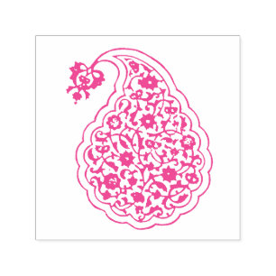 Tampon Auto-encreur Motif de paisley perse