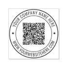 Nom de code QR personnalisé Site Web Ecran rond co