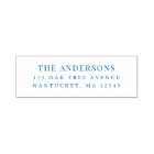 Nom de famille Modern Classic Adresse de retour