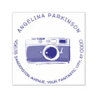 Nom personnalisé moderne Logo Caméra Adresse de re