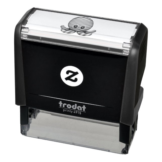 Tampon Auto-encreur Octopus - Emoji (Produit)