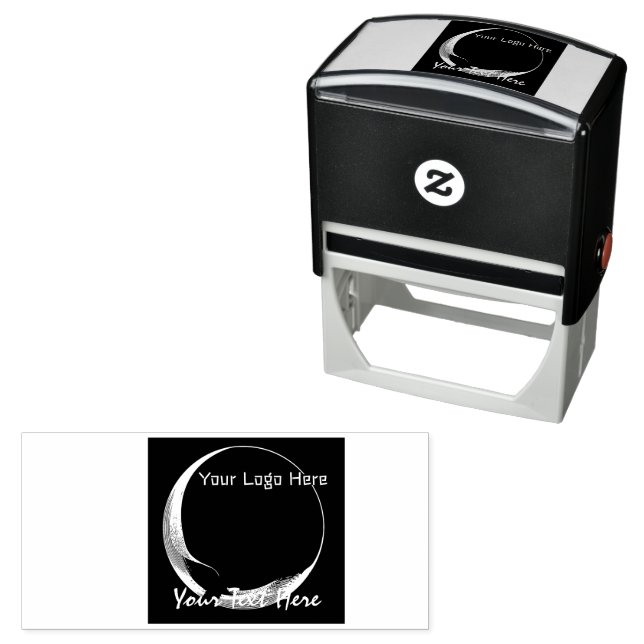 Tampon Auto-encreur Personnalisez votre texte Image auto-encre en caou (En situation)