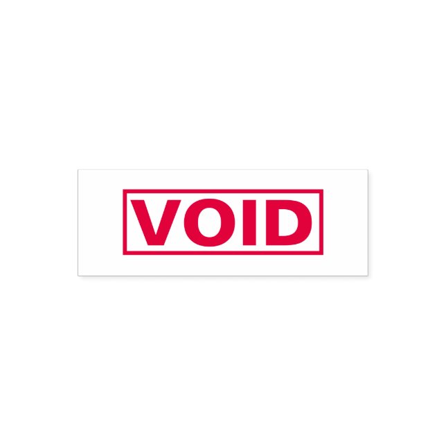 Tampon Auto-encreur Pour la tenue de livres simple VOID (Design)