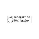 Propriété de l'enseignant personnalisé Nom de clas