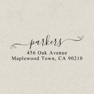 Tampon Auto-encreur Script manuscrit simple