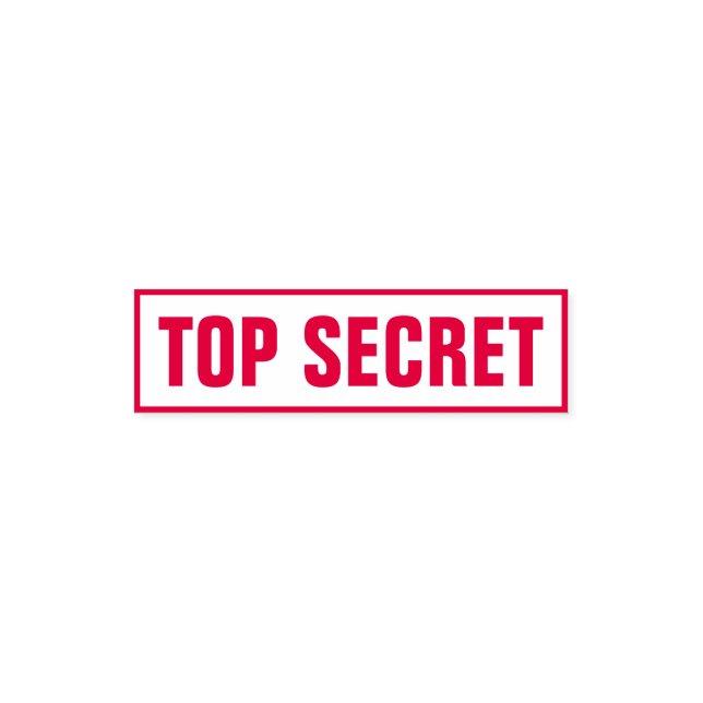 TAMPON AUTO-ENCREUR  SECRET SUPÉRIEUR (Design)