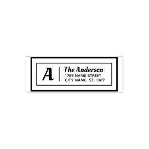 Tampon Auto-encreur Self Inking Return Address Stamp