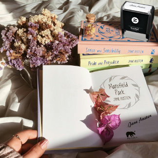 Tampon Auto-encreur Signature de l'auteur simple