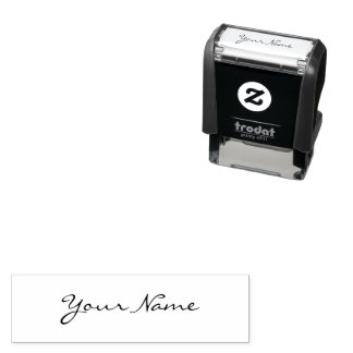 Tampon Auto-encreur Signature manuscrite moderne de style élégant