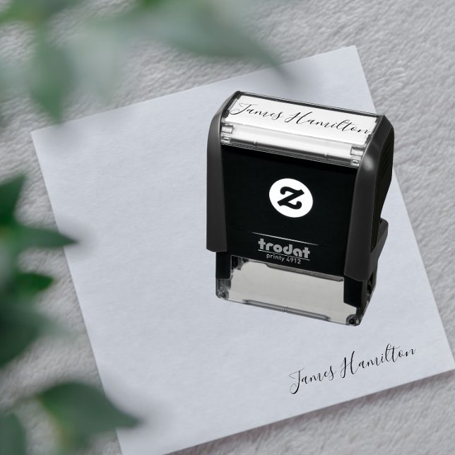 Tampon Auto-encreur Signature personnalisée unique personnalisée (Créateur téléchargé)